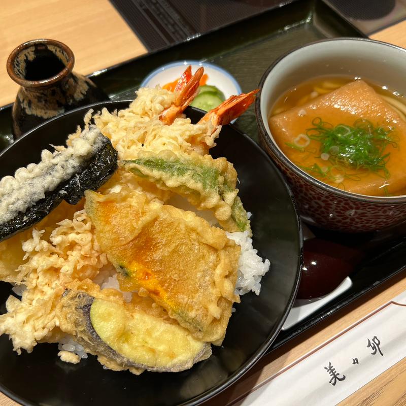 海老天丼(美々卯 本町店)