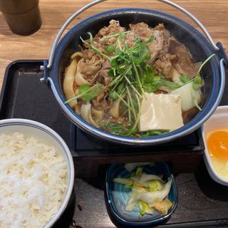 牛すき鍋膳(吉野家 熊本健軍店)