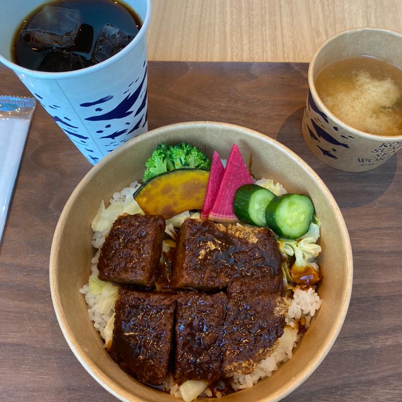 ビーフカツ飯(神戸須磨シーワールド)