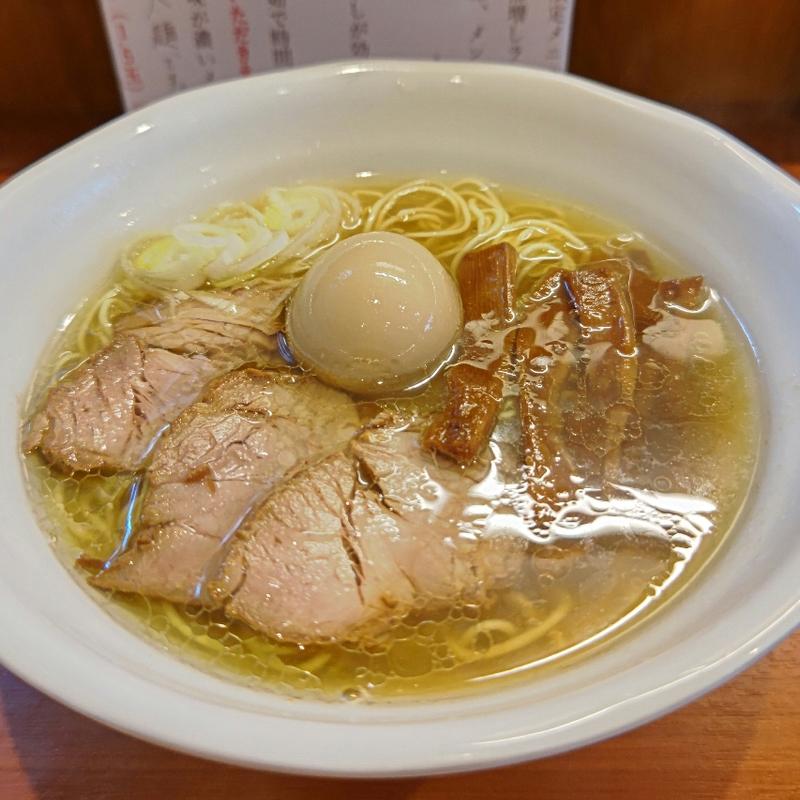 中華そば(トッピング全部増し)(中華そば さとう 元町店)