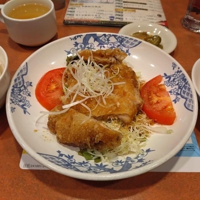 油淋鶏定食(バーミヤン 大井町店)