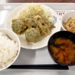 B定食(焼売と竹輪の磯辺揚げ)(葛飾区役所　食堂 )