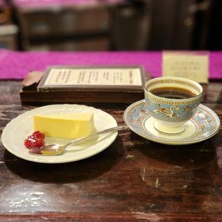 チーズケーキセット(茜屋珈琲店 神戸店)
