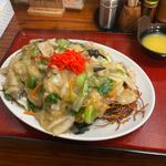 あんかけ固焼きそば(乙妻 )