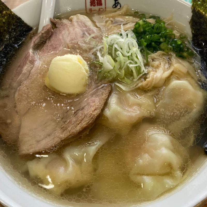 塩ワンタンメン(地鶏ラーメン ありがとう)