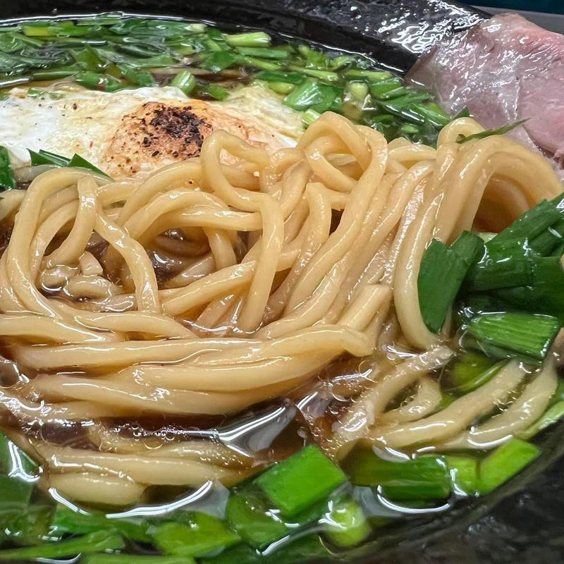 ニラそば(中華そば 丸岡商店 京橋本店)