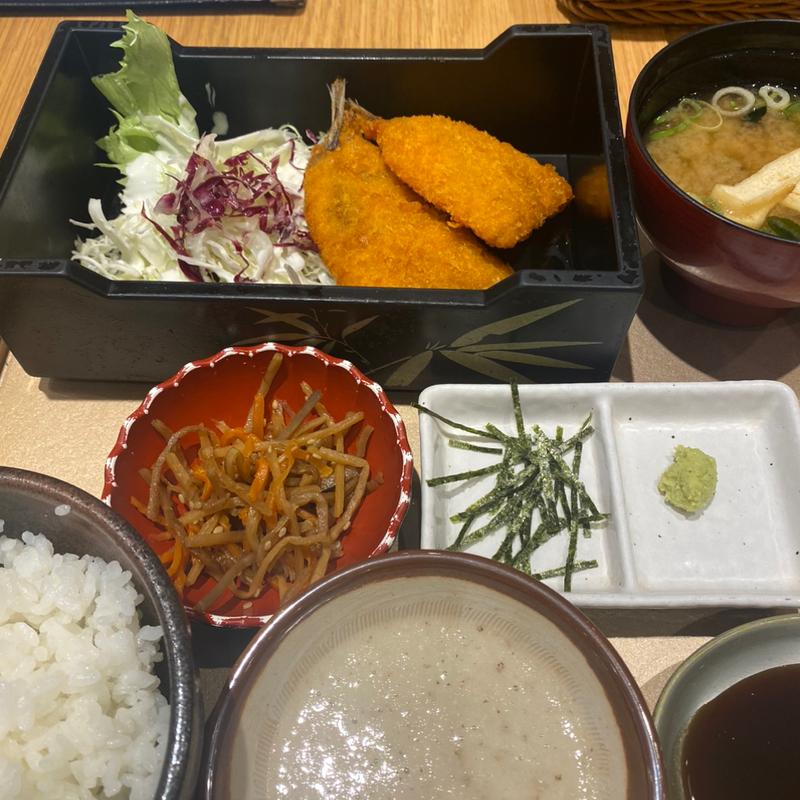 アジフライ（日替わり）(山薬清流庵ココリア多摩センター店)