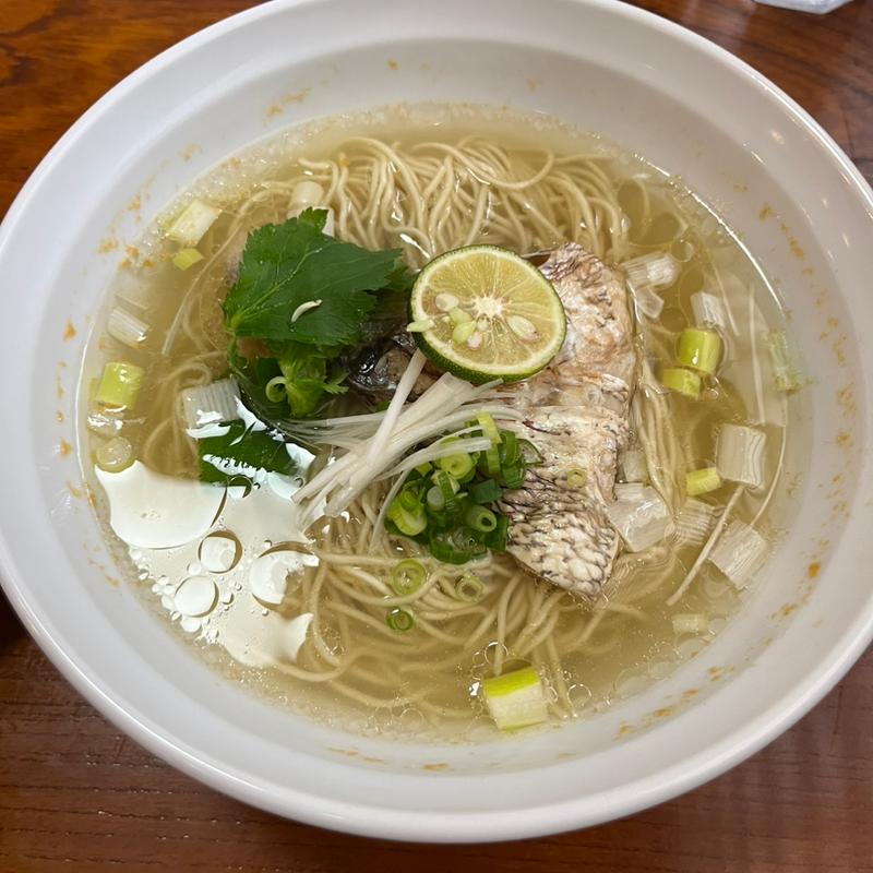 鯛ラーメン(鮨・割烹のはら)