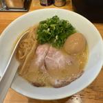 鶏白湯味玉(鶏白湯白(はく))