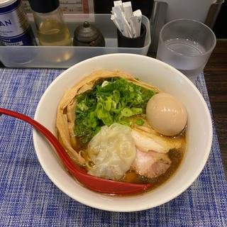 特製九条ネギラーメン(麺屋かなで)