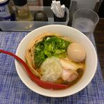 特製九条ネギラーメン(麺屋かなで)
