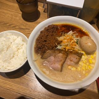 得味噌ラーメン　白味噌(花木流味噌)