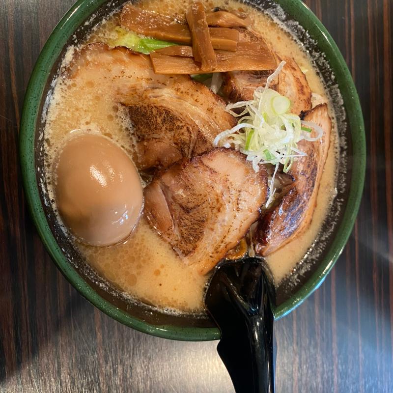 味噌らーめん＋味付玉子(めんや 蔵)