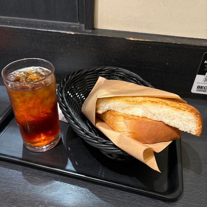 トーストセット(ベックス コーヒー ショップ 水戸店 （BECK'S COFFEESHOP）)
