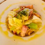 シェフの気まぐれパスタ(ペペロンチーノ)