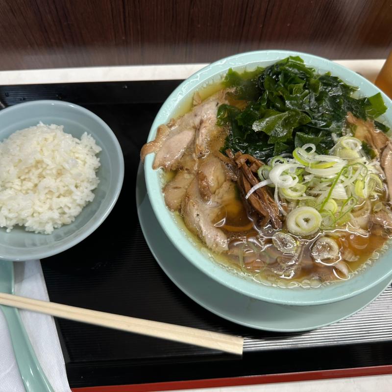 わかめ中華そば(ともちんラーメン)
