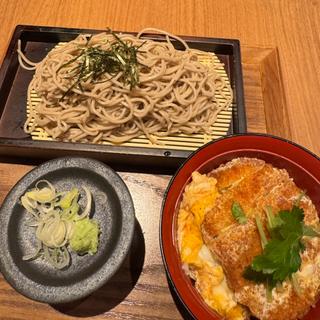 カツ丼セット(蕎麦いまゐ 四ツ谷三丁目店)