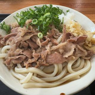 肉ぶっかけうどん 2玉