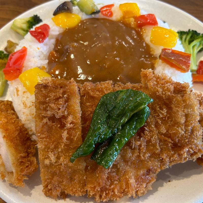 砂防ダムカレー(アルプス街道平湯)