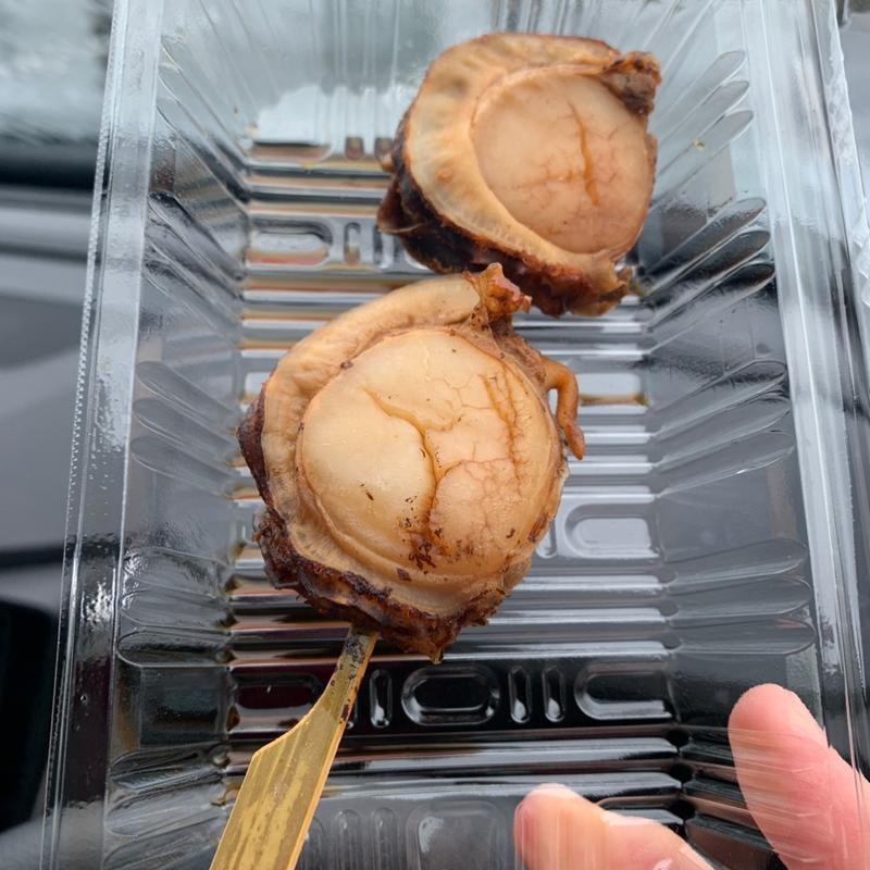 ホタテ串焼き(さるふつ公園 )