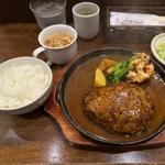 デミグラスソースハンバーグ(ジャポネ)
