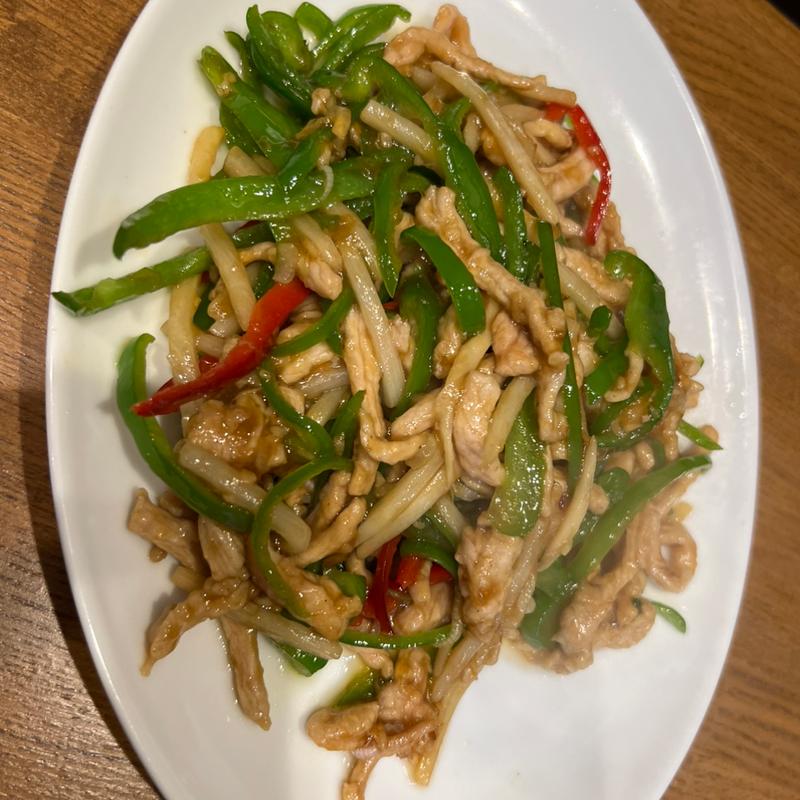 青椒肉絲(四川dining pirika)