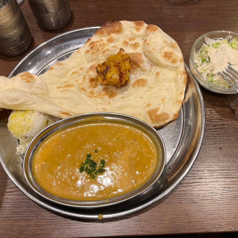 シーフードカレーセット(スーリヤ 日本橋店)