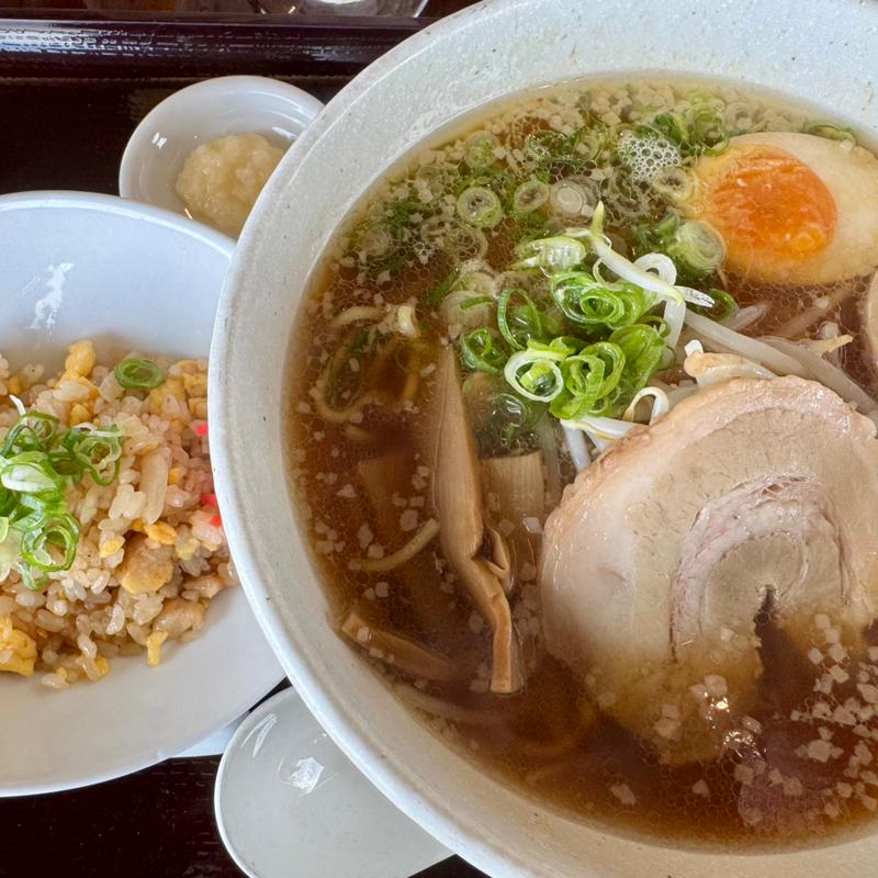 日清都特製醤油ラーメン　チャーハンセット(日清都カントリークラブ )
