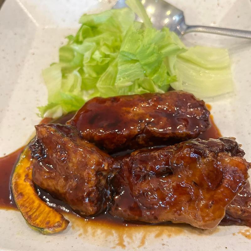 黒酢酢豚(かかし )