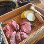 厳選！まるい定食(肉匠まるい 三木広野ゴルフ場前)