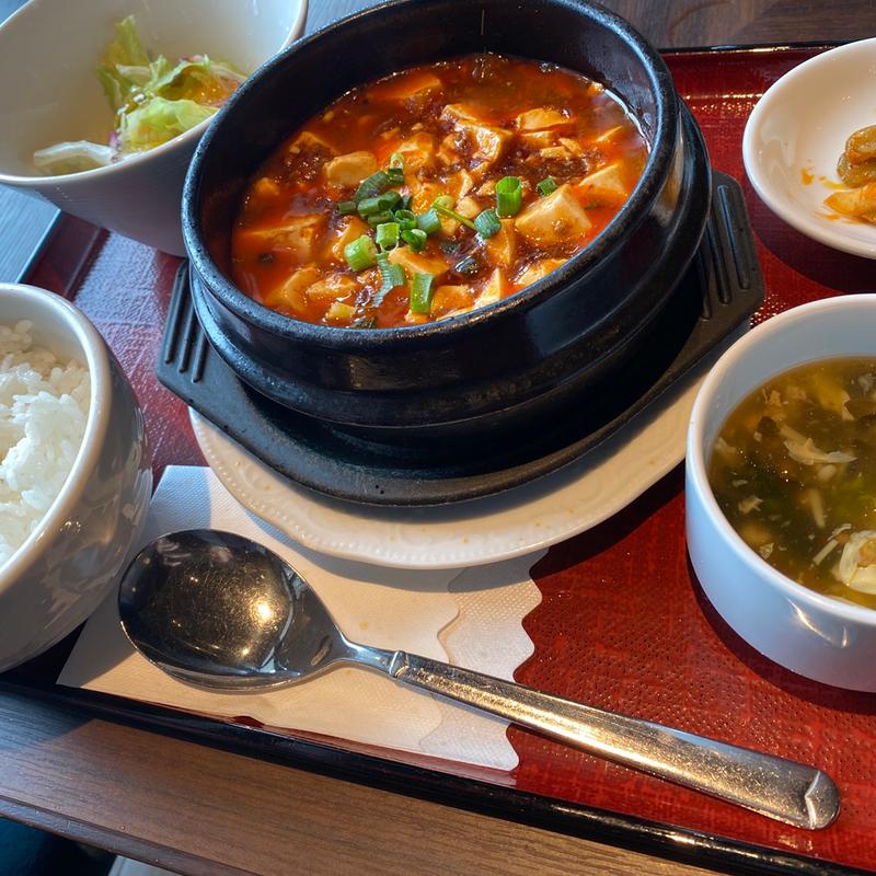 麻婆豆腐ランチ(中国料理 盤古殿 馬車道TERRACE店)