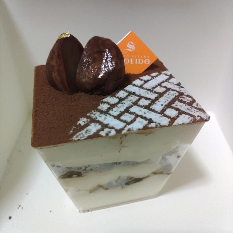 栗のティラミス(菓匠　松栄堂 SWEET FIELDS SHOEIDO  （ショウエイドウ）)