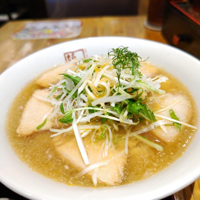 みぞれラーメン(喜多方ラーメン 坂内 石川町店)