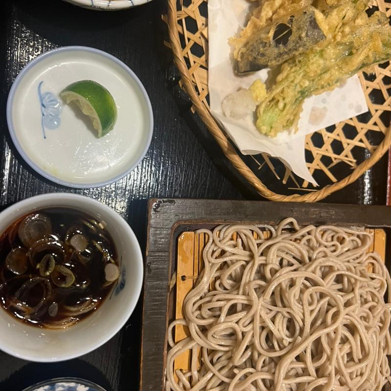 松茸天せいろ(くら嶋)