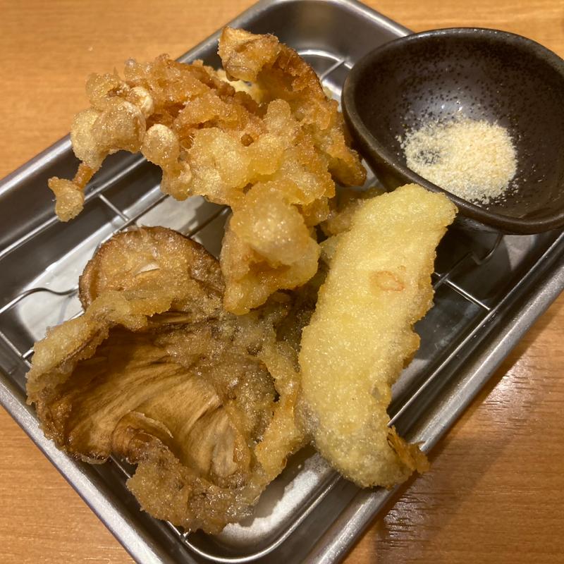 きのこの天盛り(ふれあい酒場ほていちゃん 新小岩店)