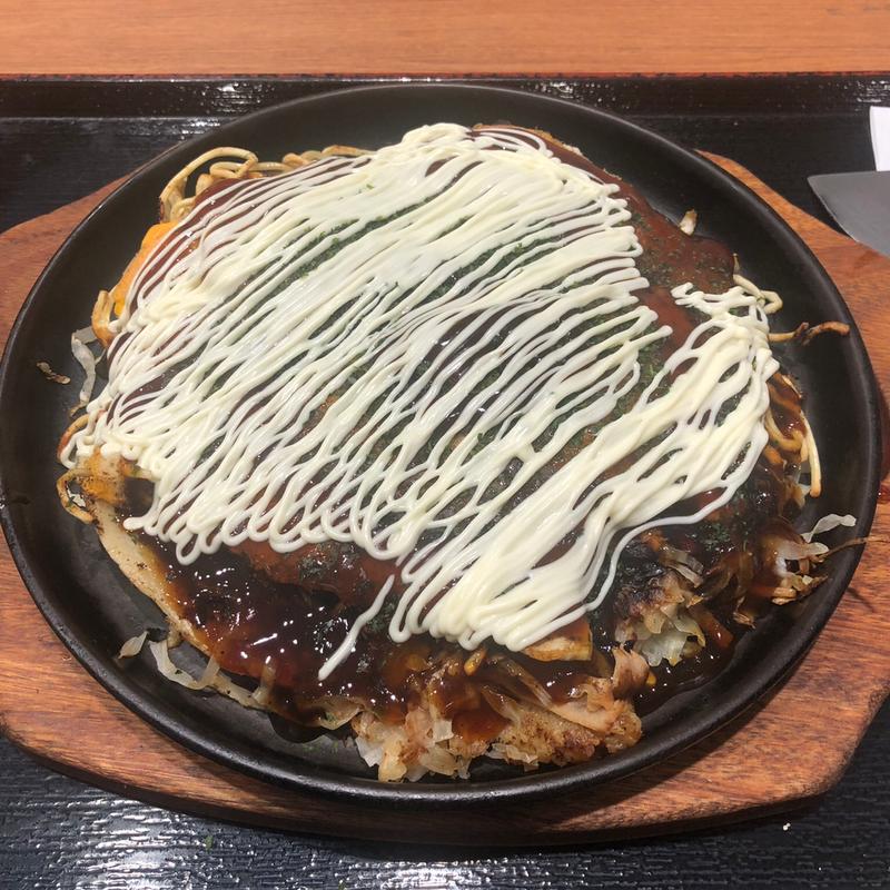 お好み焼きそば肉玉(沼田パーキングエリア（上り線） フードコート )