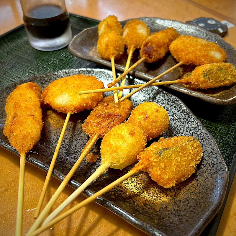 串揚げ盛合せ 5種盛り(まるまつ 若林店 )