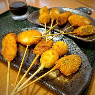 串揚げ盛合せ 5種盛り(まるまつ 若林店 )