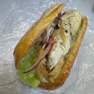 サバのサンドイッチ(シャポードパイユ 麻布十番店)