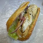 サバのサンドイッチ