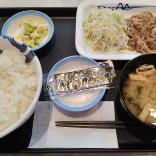 特朝牛皿定食(松屋 青砥店)