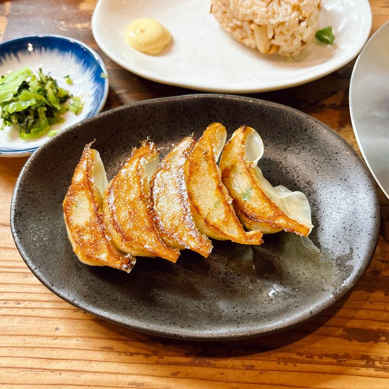 半ぎょうざ(大砲ラーメン 本店)