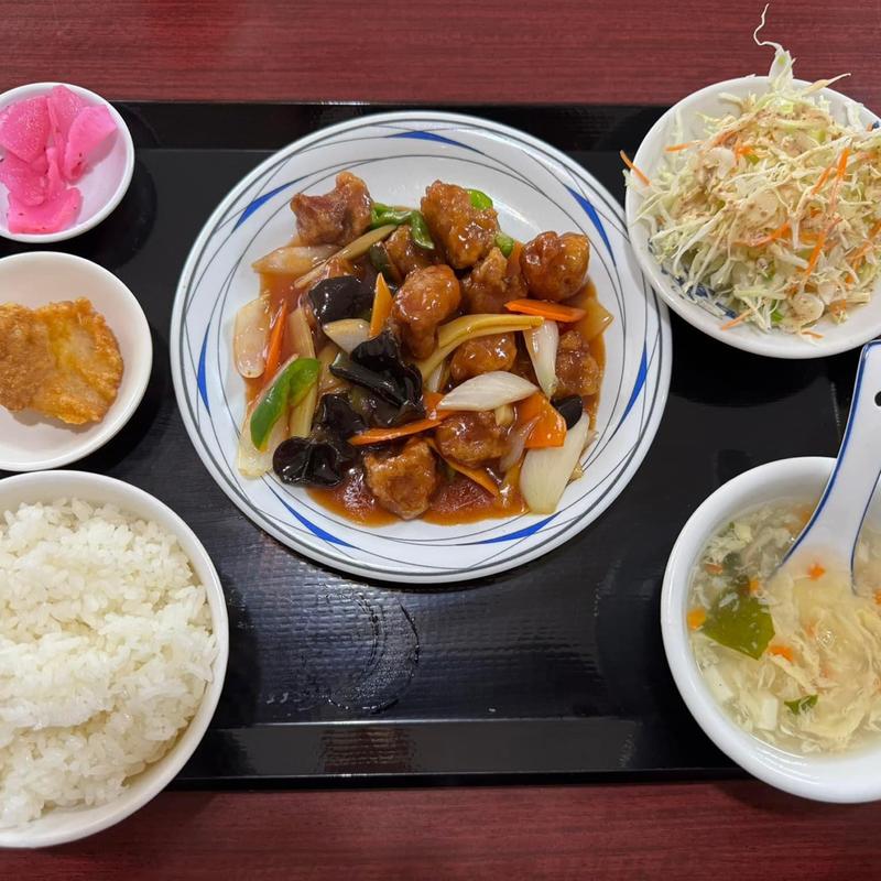 酢豚定食(台湾料理 香味苑(コウミエン))