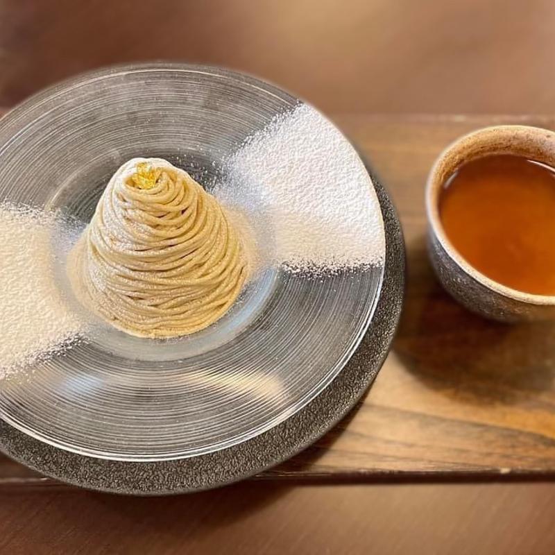 モンブランデセル ほうじ茶付き(和栗や )