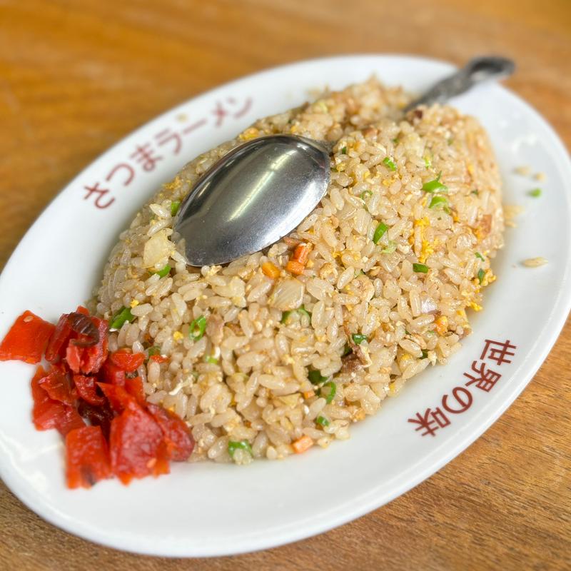 焼めし(スープ付き)(さつまラーメン)