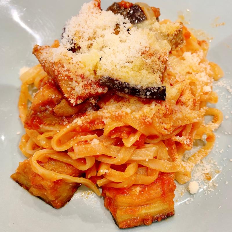 茄子のトマトソース(Italian Kitchen VANSAN イオン新潟西店)