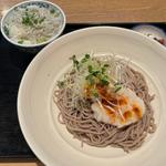 おすすめセット（ねぎおろし蕎麦としらす飯）(笹陣 渋谷店)
