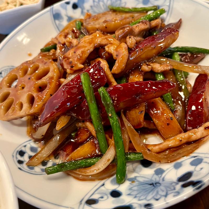 黒胡椒炒め(白碗竹筷樓 赤坂店)