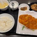 エビチリ定食