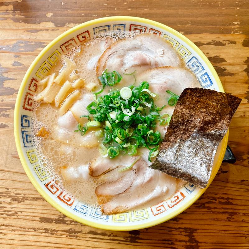 昔チャーシューメン(大砲ラーメン 本店)